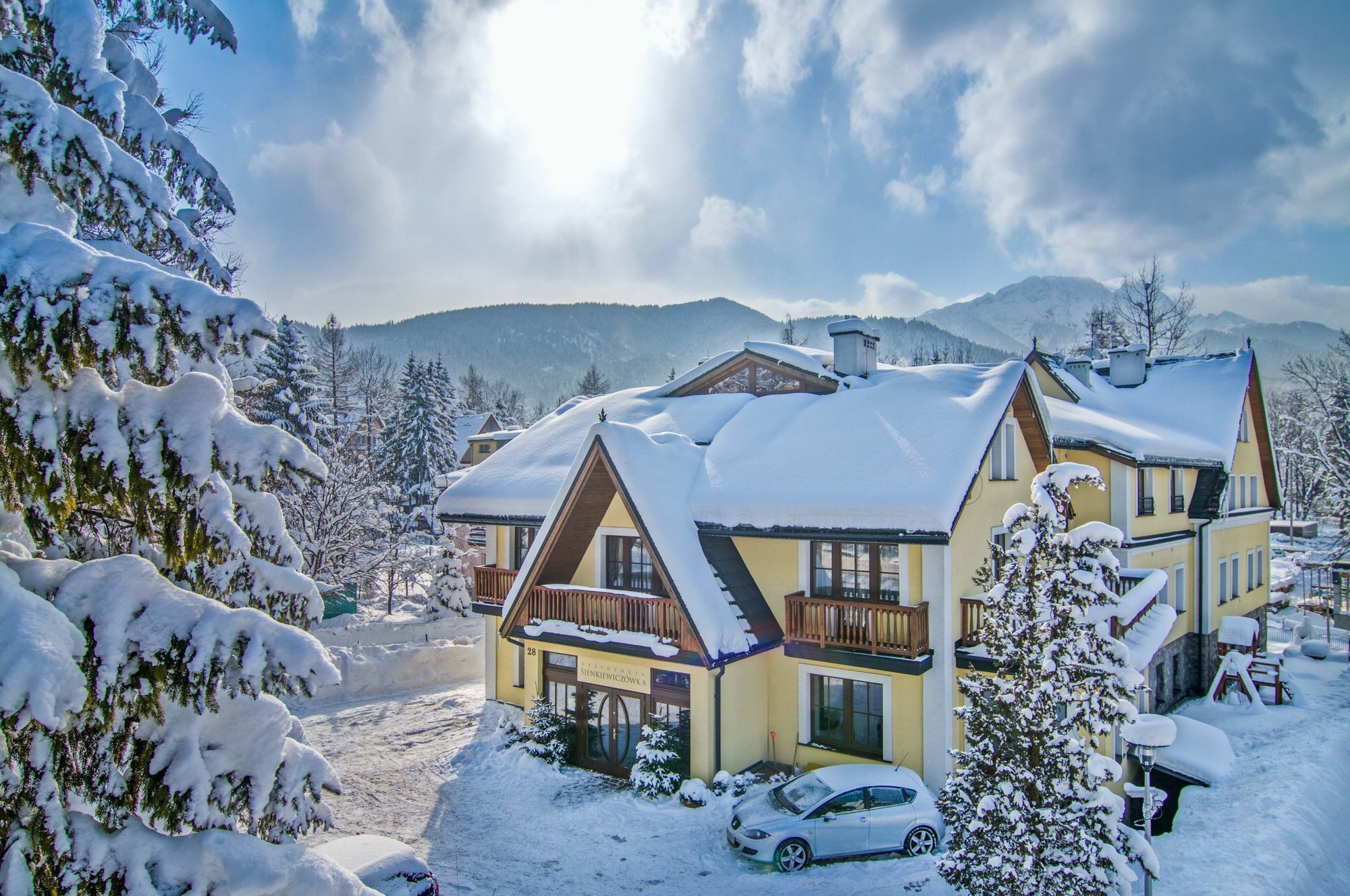 Rezydencja Sienkiewiczowka Zakopane Exteriör bild